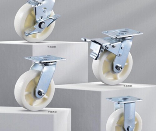 Ultra-Performance Solid Nylon Industrial Caster