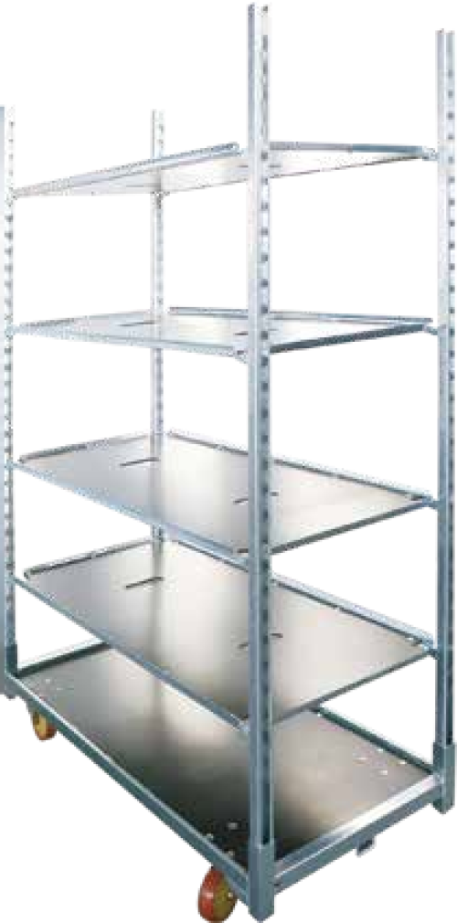 Nuofanda Heavy-Duty Flatbed Trolley Series