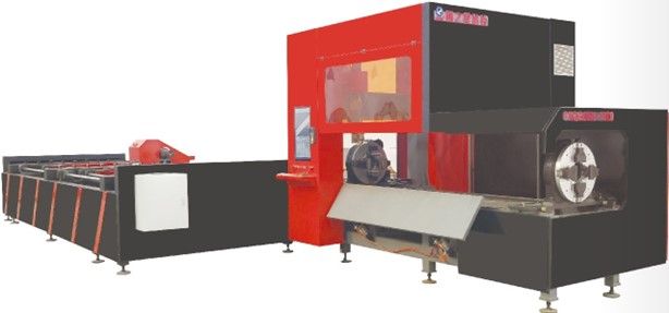  ?? Semi Automatic Three Chuck Laser Pipe Cutting Machine